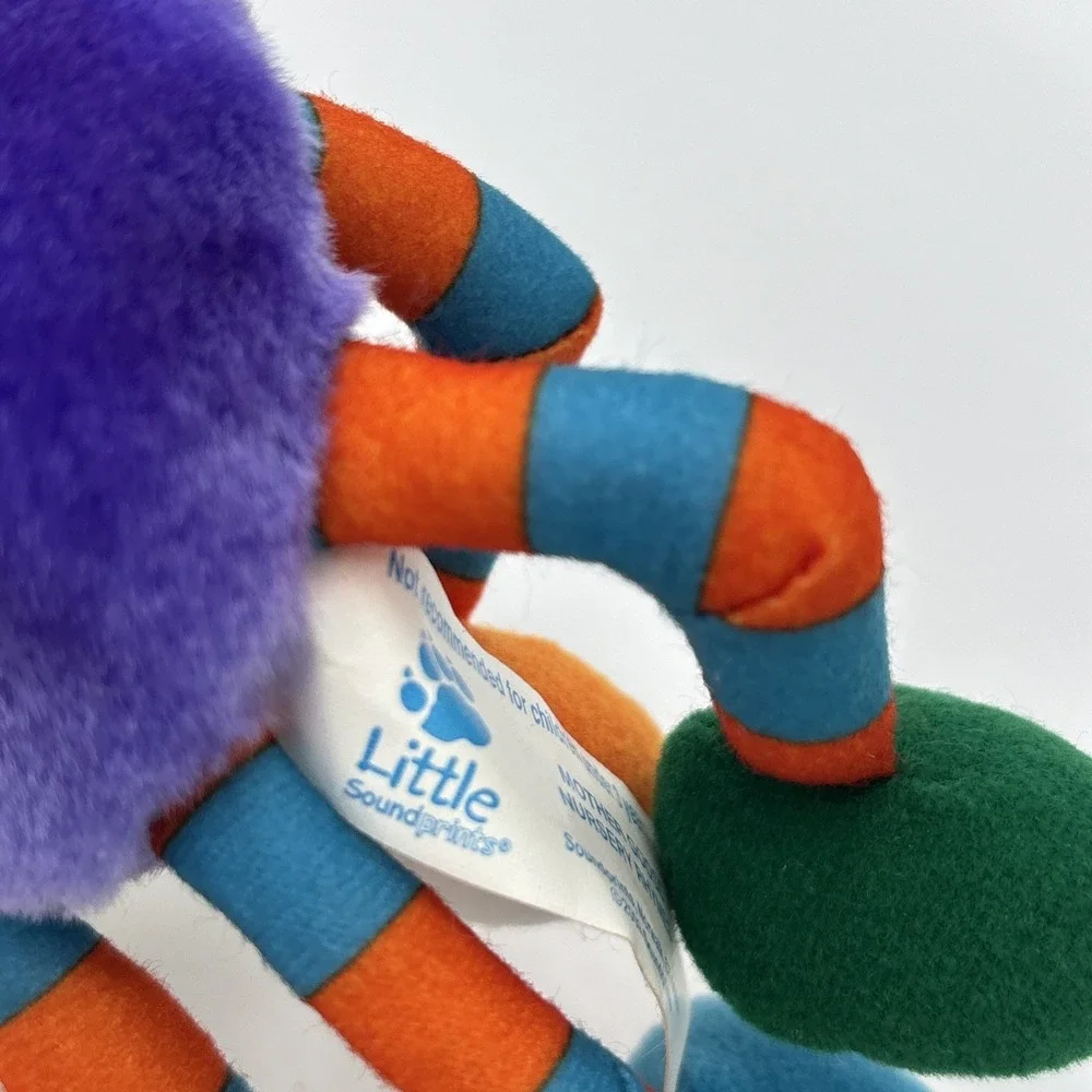 Soundprints Mother Goose ITSY BITSY SPIDER Finger Puppet Plush Mini Stuffed Toy - Picture 8 of 8